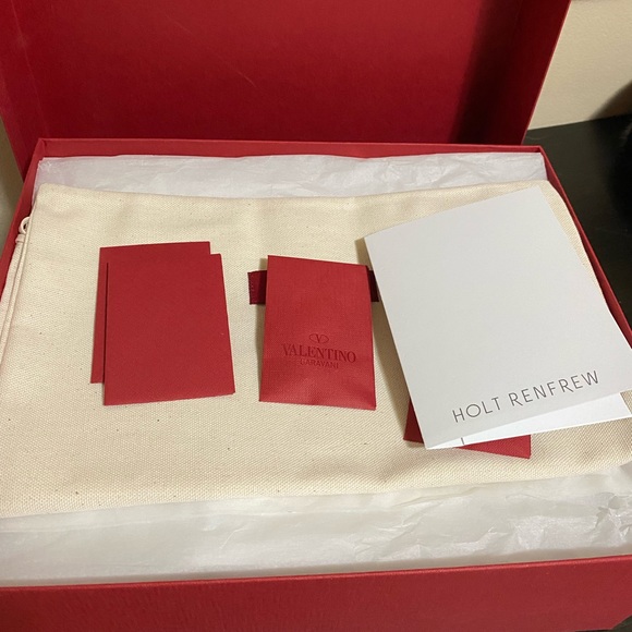 Valentino Rockstud Patent Leather Ankle-Strap Pumps - Picture 3 of 7